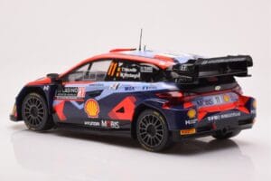 Hyundai i20 N Rally1 #11 T. Neuville / M. Wydaeghe Rally Monte Carlo 2023 IXO 1:18 18RMC153A Kovina – slika 5 od 6