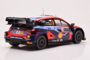 Hyundai i20 N Rally1 #6 D. Sordo / C. Carrera Rally Monte Carlo 2023 IXO 1:18 18RMC153B Kovina – slika 2 od 6