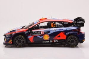Hyundai i20 N Rally1 #6 D. Sordo / C. Carrera Rally Monte Carlo 2023 IXO 1:18 18RMC153B Kovina – slika 3 od 6