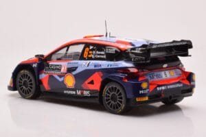 Hyundai i20 N Rally1 #6 D. Sordo / C. Carrera Rally Monte Carlo 2023 IXO 1:18 18RMC153B Kovina – slika 5 od 6