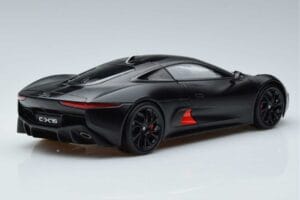 Jaguar C-X75 Črn Almost Real 1:18 810605 Kovina – slika 3 od 7