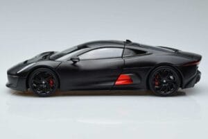 Jaguar C-X75 Črn Almost Real 1:18 810605 Kovina – slika 4 od 7