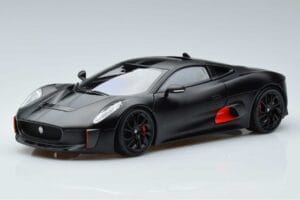Jaguar C-X75 Črn Almost Real 1:18 810605 Kovina