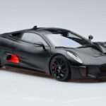 Jaguar C-X75 Črn Almost Real 1:18 810605 Kovina - image 5 of 7