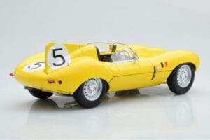 Jaguar D-Type #5 Ecurie Nationale Belge 24 Hours of Le Mans 1956 CMR 1:18 CMR143 Kovina – slika 2 od 6