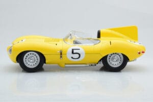 Jaguar D-Type #5 Ecurie Nationale Belge 24 Hours of Le Mans 1956 CMR 1:18 CMR143 Kovina – slika 3 od 6