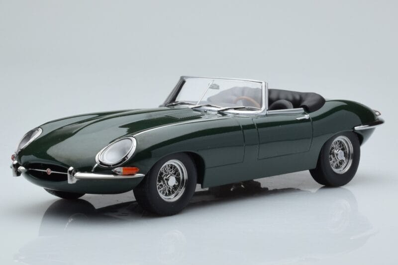 Jaguar E-Type Series 1 Roadster Zelena KK-Scale 1:18