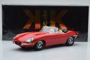 Jaguar E-Type Series 1 Roadster Rdeč KK-Scale 1:18 KKDC180482 Kovina – slika 6 od 6