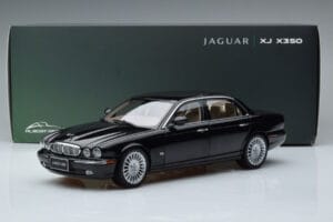 Jaguar XJ6 X350 Ebony Črn Almost Real 1:18 810501 Kovina – slika 11 od 11
