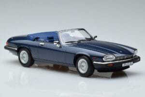 Jaguar XJS V12 Kabriolet Modra Metalik Omejena Izdaja Norev 1:18 182636 Kovina – slika 4 od 6