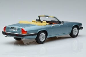 Jaguar XJS V12 Kabriolet Svetlo Modra Metalik Norev 1:18 182635 Kovina – slika 2 od 6