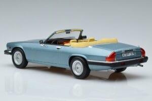 Jaguar XJS V12 Kabriolet Svetlo Modra Metalik Norev 1:18 182635 Kovina – slika 5 od 6