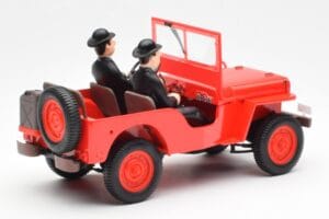Jeep Willys Tintin 2 Figurici UT Models 1:18 180150000 Kovina – slika 2 od 6