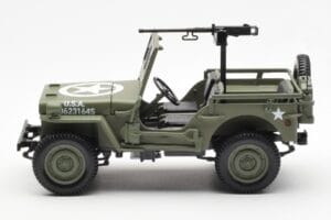 Jeep Willys MB US Army D-Day 1944 Norev 1:18 189016 Kovina – slika 4 od 10