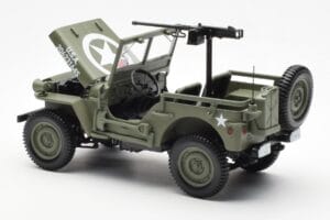 Jeep Willys MB US Army D-Day 1944 Norev 1:18 189016 Kovina – slika 7 od 10