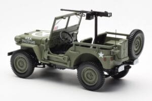 Jeep Willys MB US Army D-Day 1944 Norev 1:18 189016 Kovina – slika 9 od 10