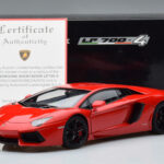 Lamborghini Aventador LP700-4 Andromeda Rdeča AUTOart 1:18 - image 10 of 10
