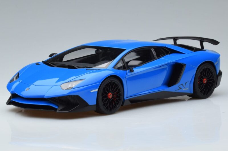 Lamborghini Aventador LP750-4 SV Modra AUTOart 1:18 74559 Kompozit