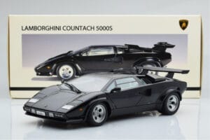 Lamborghini Countach LP5000S Črna AUTOart 1:18 74533 Kovina – slika 10 od 10