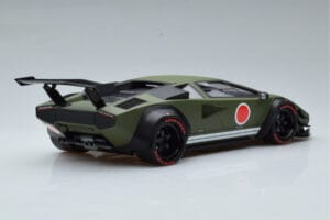 Lamborghini Countach Khyzyl Saleem Huratach GT Spirit 1:18 GT809 Smola – slika 2 od 6