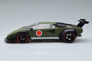 Lamborghini Countach Khyzyl Saleem Huratach GT Spirit 1:18 GT809 Smola – slika 3 od 6