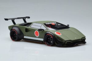 Lamborghini Countach Khyzyl Saleem Huratach GT Spirit 1:18 GT809 Smola – slika 4 od 6