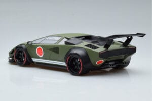 Lamborghini Countach Khyzyl Saleem Huratach GT Spirit 1:18 GT809 Smola – slika 5 od 6