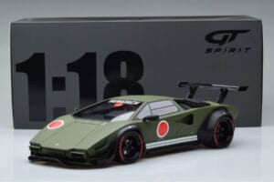 Lamborghini Countach Khyzyl Saleem Huratach GT Spirit 1:18 GT809 Smola – slika 6 od 6