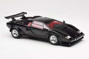 Lamborghini Countach LP 5000 Quattrovalvole Črn Kyosho 1:18 08320BK Kovina – slika 6 od 8