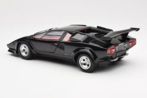 Lamborghini Countach LP 5000 Quattrovalvole Črn Kyosho 1:18 08320BK Kovina – slika 7 od 8