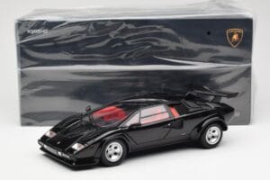 Lamborghini Countach LP 5000 Quattrovalvole Črn Kyosho 1:18 08320BK Kovina – slika 8 od 8