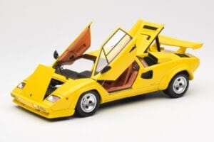 Lamborghini Countach LP 5000 Quattrovalvole Rumen Kyosho 1:18 08320Y Kovina – slika 2 od 8