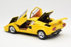 Lamborghini Countach LP 5000 Quattrovalvole Rumen Kyosho 1:18 08320Y Kovina – slika 5 od 8