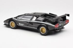 Lamborghini Countach LP 500R Črn Kyosho 1:18 08320C Kovina – slika 7 od 8