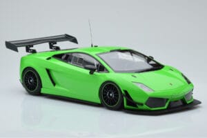 Lamborghini Gallardo LP600+ GT3 Zelena Minichamps 1:18 151111101 Kovina – slika 4 od 6