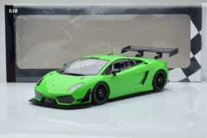 Lamborghini Gallardo LP600+ GT3 Zelena Minichamps 1:18 151111101 Kovina – slika 6 od 6