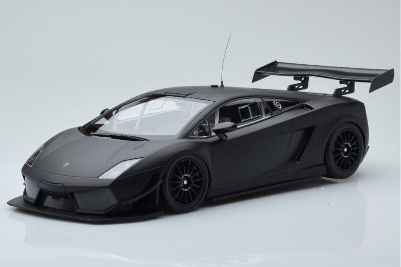 Lamborghini Gallardo LP600+ GT3 Mat Črna Minichamps 1:18