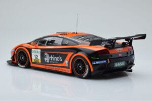 Lamborghini Gallardo LP600+ GT3 Rhinos Leipert Motorsport #12 A. Petrishin / D. Leiper ADAC GT Masters 2011 Minichamps 1:18 1 – slika 5 od 6