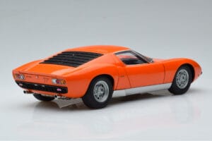 Lamborghini Miura SV Oranžna AUTOart 1:18 74542 Kovina – slika 3 od 8