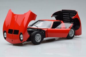 Lamborghini Miura SV Rdeča AUTOart 1:18 74543 Kovina – slika 2 od 8