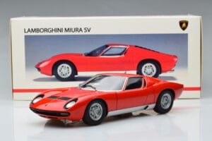 Lamborghini Miura SV Rdeča AUTOart 1:18 74543 Kovina – slika 8 od 8