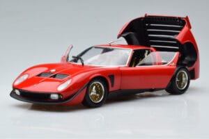 Lamborghini Miura SVR Rdeč Kyosho 1:18 08319RBK Kovina – slika 2 od 9