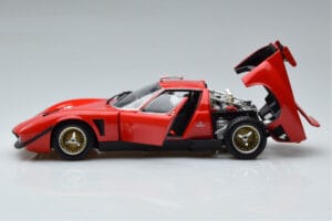 Lamborghini Miura SVR Rdeč Kyosho 1:18 08319RBK Kovina – slika 4 od 9