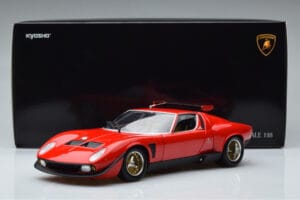 Lamborghini Miura SVR Rdeč Kyosho 1:18 08319RBK Kovina – slika 9 od 9