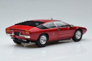 Lamborghini Urraco P250 Rdeč Kyosho 1:18 08446R Kovina – slika 3 od 10