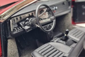 Lamborghini Urraco P250 Rdeč Kyosho 1:18 08446R Kovina – slika 8 od 10