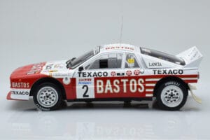 Lancia 037 Bastos #2 P. Snijers / D. Colebunders Rally Ypres 1985 IXO 1:18 18RMC136 Kovina – slika 3 od 6