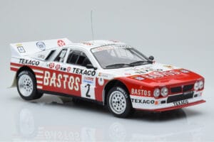 Lancia 037 Bastos #2 P. Snijers / D. Colebunders Rally Ypres 1985 IXO 1:18 18RMC136 Kovina – slika 4 od 6