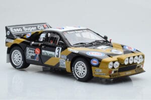 Lancia 037 ESSO #3 F. Tabaton Rally Targa Florio 1985 Kyosho 1:18 08306H Kovina – slika 6 od 8