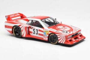 Lancia Beta Montecarlo Gr.5 #53 R. Patrese / E. Cheever 6 Hours of Silverstone 1980 MCG 1:18 MCG18814R Kovina – slika 4 od 6